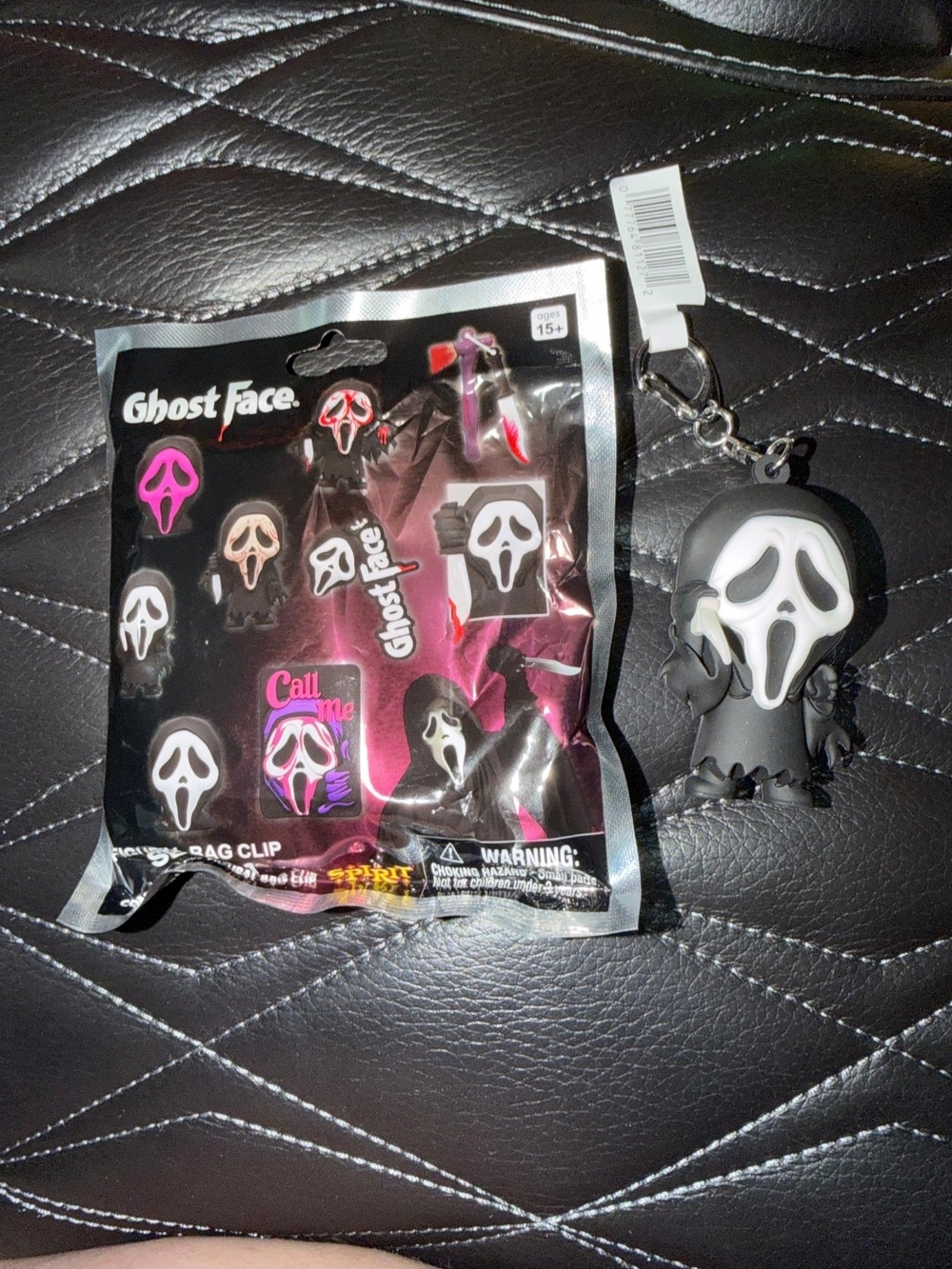 Ghost Face Bag Clip